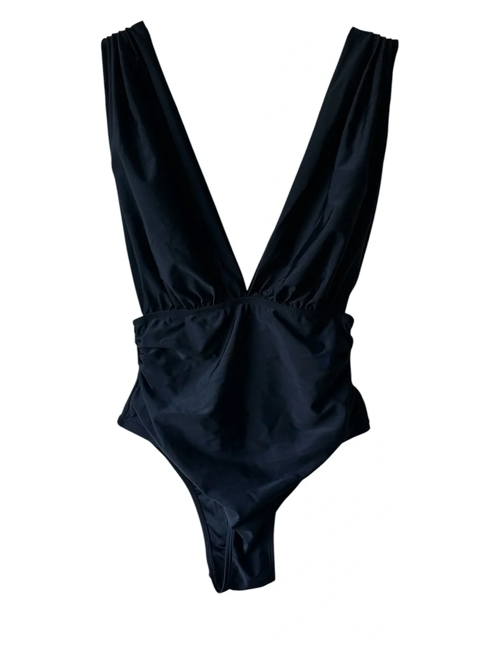 Cupshe Black One-Piece Swimsuit Medium NWT